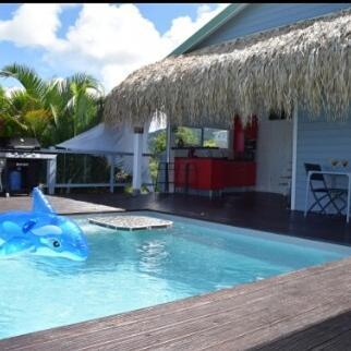 Bungalow La Paillote Le Francois Exterior photo